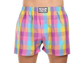 panske trenky styx klasicka guma vicebarevne a1028
