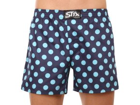 panske trenky styx premium art klasicka guma puntiky ap1053
