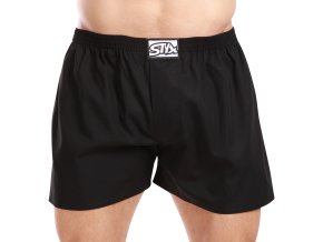 panske trenky styx klasicka guma cerne a960