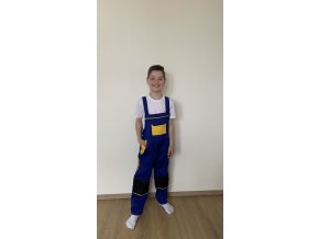 Detské laclové nohavice NEMO stredne modré