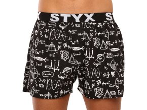 3pack panske trenky styx art sportovni guma vicebarevne 3b16123