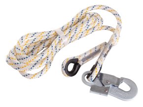 Pomocné lano LP 100 s karabínou, 2,5 m