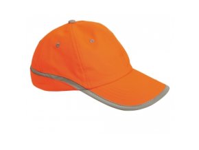 TAHR baseballová čiapka reflexná oranžová