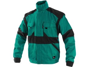 LUX EDA monterková blúza zeleno-čierna