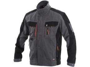 CXS SIRIUS LUCIUS pánska blúza, šedo-oranžová