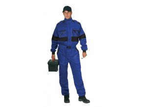 LUXY Alaska Pánska zimná kombinéza modro-čierna