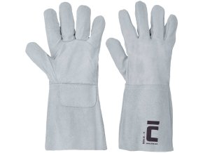 cerva merlin celokozene svarecske rukavice mel syro