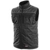 SEATTLE zimná vesta čierno-šedá