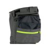 CXS NAOS Nohavice pánske, šedo-čierne, HV žlté doplnky
