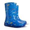 DEMAR - Chlapčenské farebné čižmy STORMER PRINT 0031 T kozmos