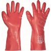 dg standard 35 cm chemicke rukavice macene v pvc cervena 9