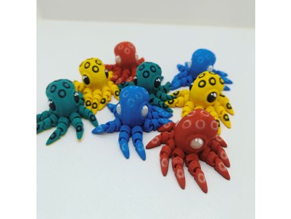 Chobotnička - barevná