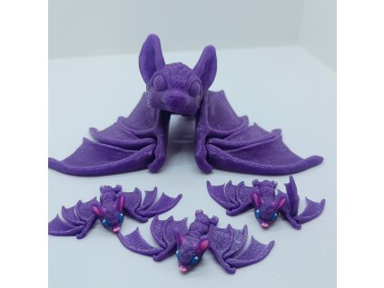 Mimi netopýr . barevný