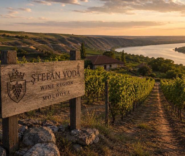 Ștefan Vodă – vinařská oblast Purcari a velkých červených vín Moldavska