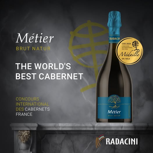 Métier Brut Natur – ocenění The World's Best Cabernet (Concours International des Cabernets)