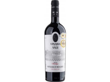 Vinaria Din Vale - Feteasca Neagra, 2017  Moldavské červené víno