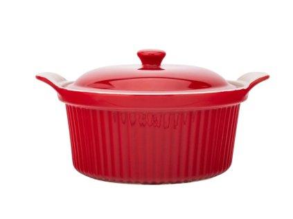 18984 1 keramicke zapekaci nadobi s vikem cervena 2 2 l red chilli