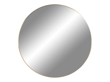 Kulaté zrcadlo, ocel, zlatý rám, ø40/60/80/100 cm, Jersey (Průměr [cm] 100.0)