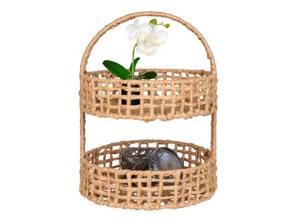 21360 1 21360 1 21360 1 21360 1 21360 1 2patrovy servirovaci stojan prirodni 29x39 cm anadia