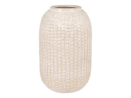 21462 21462 21462 21462 vaza keramicka bezova 16x25 5 cm