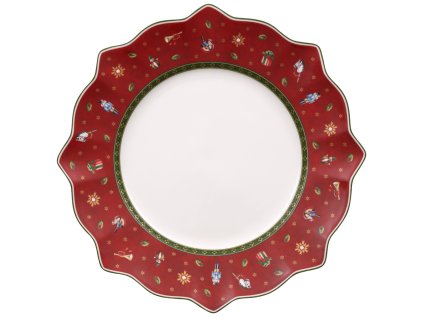 30879 2949 1 villeroy boch toy s delight jidelni talir cerveny 29 cm