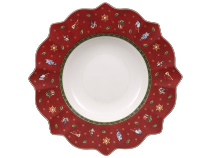 30903 2973 villeroy boch toy s delight hluboky talir cerveny 26 cm