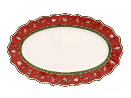 Oválný servírovací talíř, 38×23 cm, Toy’s Delight