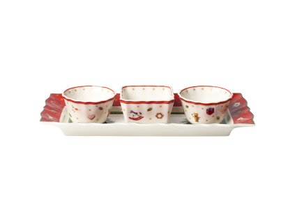 30966 3036 villeroy boch toy s delight misky na omacky s podnosem sada 4 kusu 26x12x5 cm