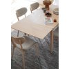 123131 123128 b mb Markham dining table in whitewash oak Markham extension 90x45 in whitewash oak 03