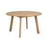 121140 b Glenside round diningtable 130 oak