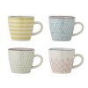 Sada 4 kameninových hrnků, 280 ml, Patrizia