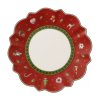 30915 pecivovy talir cerveny 17 cm toy s delight