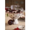 Porcelánová mísa na noze, vanoční, 15 cm, Toy’s Delight