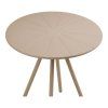 Bistro stůl, polypropylen/ocel, taupe Ø70x73,5 cm, Barletta
