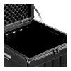 House Nordic Zahradní box, černý, 76 l, Sobra