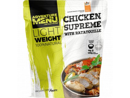 Pouch LW Chicken supreme with ratatouille