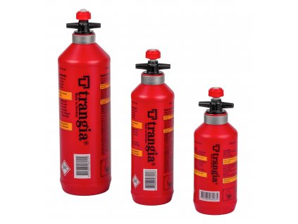 Fuel bottles red