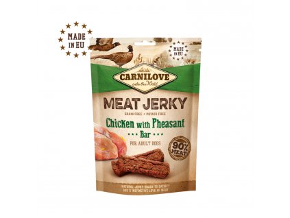 CARNILOVE JERKY CHICKEN WITH PHEASANT