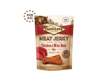 CARNILOVE JERKYWILD BOAR & CHICKEN