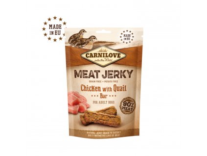 CARNILOVE JERKY QUAIL & CHICKEN