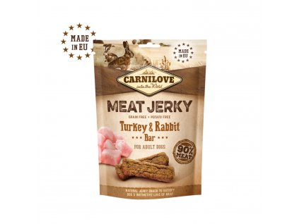 CARNILOVE JERKY RABBIT & TURKEY