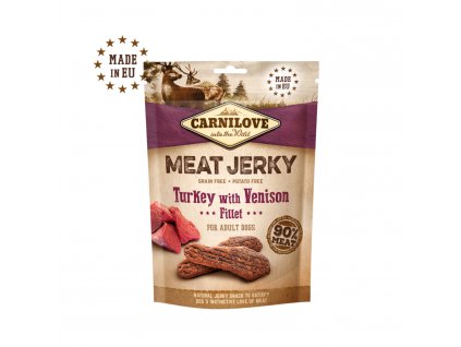 CARNILOVE JERKY VENISON & TURKEY