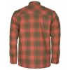 Zateplená flanelová košile Pinewood Finnveden Checked Padded - Terracotta