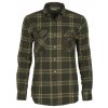 Dámská flanelová košile Pinewood Prestwick Exclusive - D. Green/Green