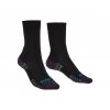 Dámské ponožky Bridgedale Hike LW MP Boot - Black/Purple