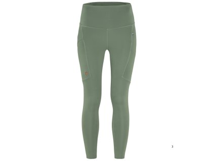 Dámské lehké legíny Fjällräven Abisko Tights - Patina Green