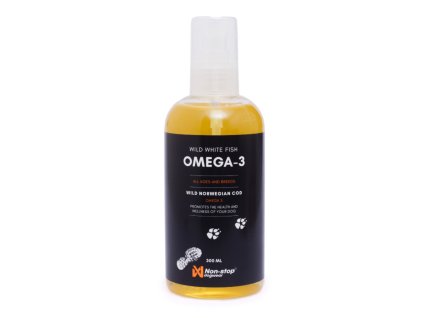 Rybí olej Omega-3 pro psy Non-stop 300 ml