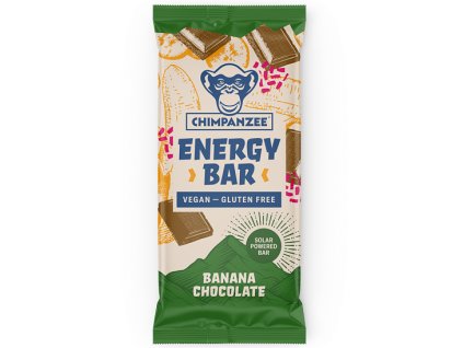 Energetická veganská tyčinka Chimpanzee - Banana Chocolate