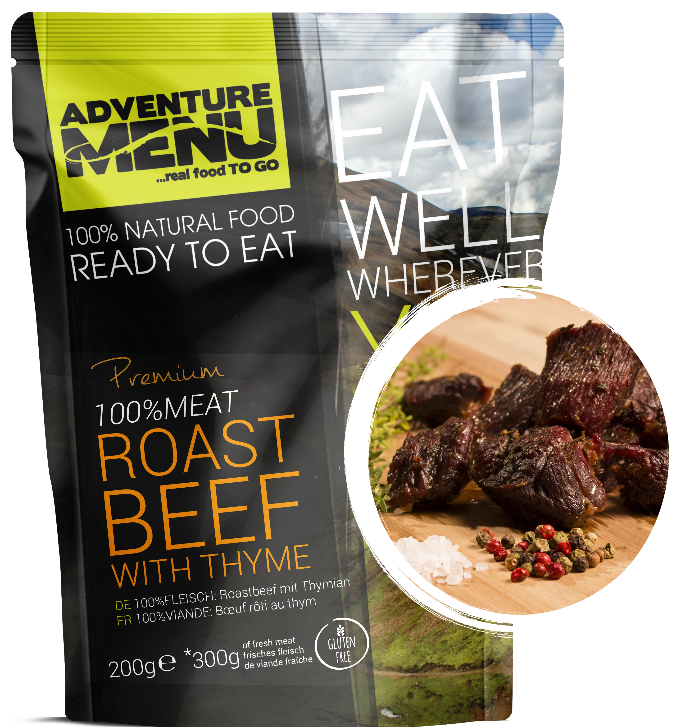 AdventureMENU Pečené hovězí na tymiánu