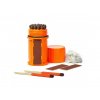 9709 4 zapalky uco stormproof match container orange 25 ks